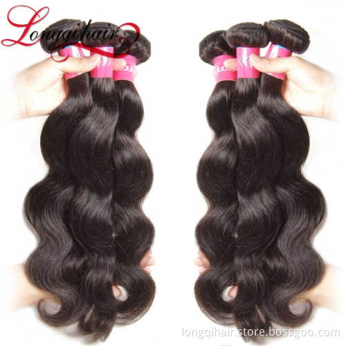 Wholesale Cheap Fusion Hair Extension Packaging Natural Body Wave 100% Cheap Remy Hair Extension Weft Wholesale